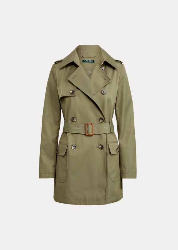 Women's Ralph Lauren Cotton-Blend Trench Coat | 302964SCO